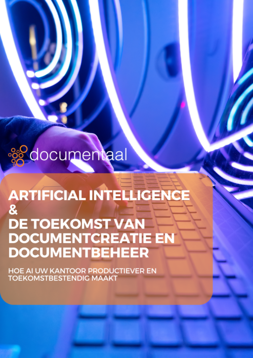 rtificial Intelligence & De Toekomst Van Documentcreatie En Documentbeheer